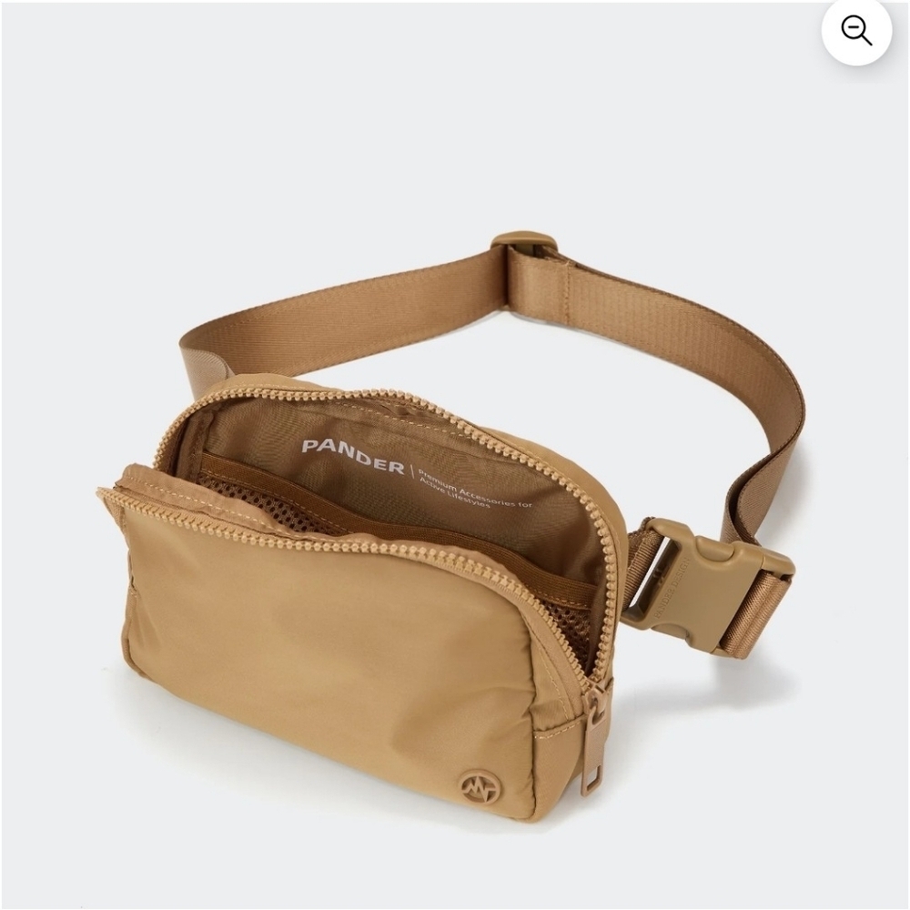 Pander Tan Everywhere Belt Bag Fanny Pack - Picture 3 of 7
